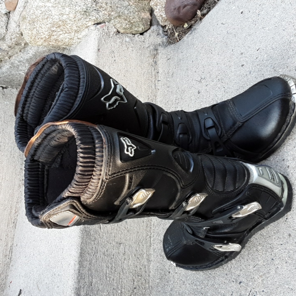 Fox Motocross Boots, Mens Size 8, New!